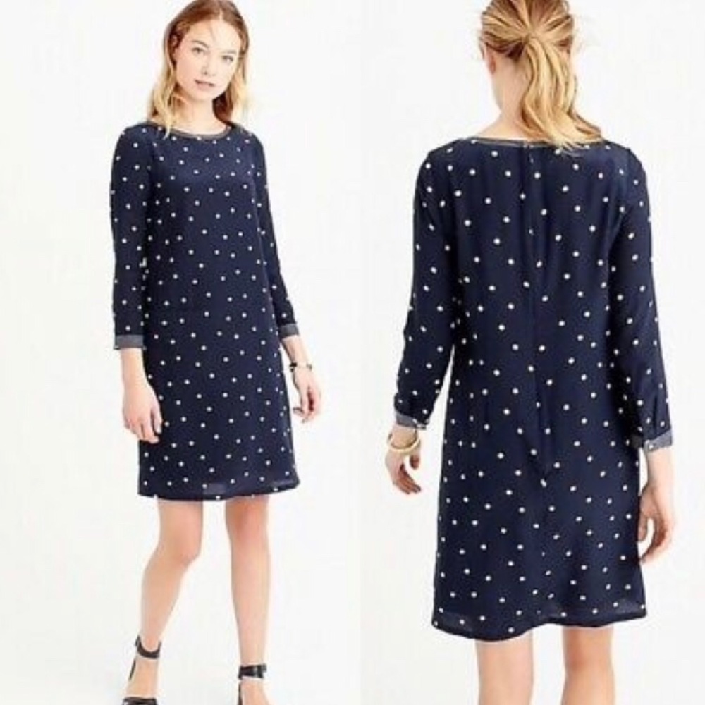 J. Cree Silk Shift Dress
